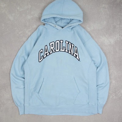 Vintage Carolina Heavyweight Hoodie L Herren hellblau Location
