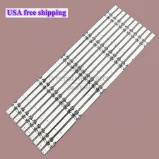 Tiras LED de 10 piezas para Sharp LC-55P6000U 5SVH550AL2_5LED_REV01 SVH550AL3_REV03