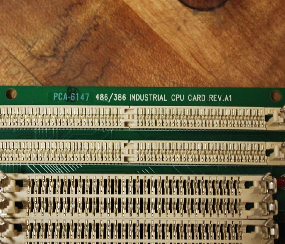 Tarjeta CPU industrial Advantech PCA-6147 486/386 Rev B3 - USADA Foto 2 de 3