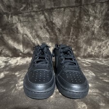 Size 6Y - Nike Court Borough Low 2 GS Black Unisex Kids Athletic Sneakers