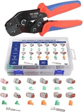 94Pcs Deutsch DT Connector Kit 2 3 4 6 8 12 Pin Waterproof Crimping Tool Set