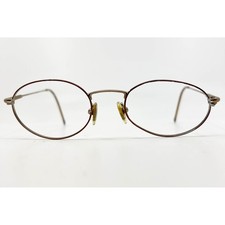 SAFILO TEAM 3899 145 Eyeglasses Frame Oval Bronze Made in Italy CE 49 20