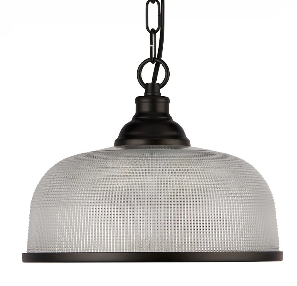 Ceiling Light Black Highworth Matt Searchlight 1682BK