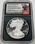 2019 W Proof American Silver Eagle NGC PF 70 DCAM First Day of Issue
