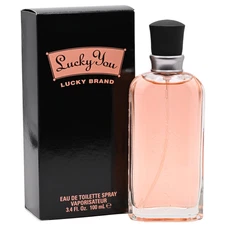 LUCKY YOU by Lucky Brand 3.3 / 3.4 oz EDT For Women New in Box
