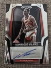 2024-25 Panini Prizm Black Signatures Dominique Wilkins