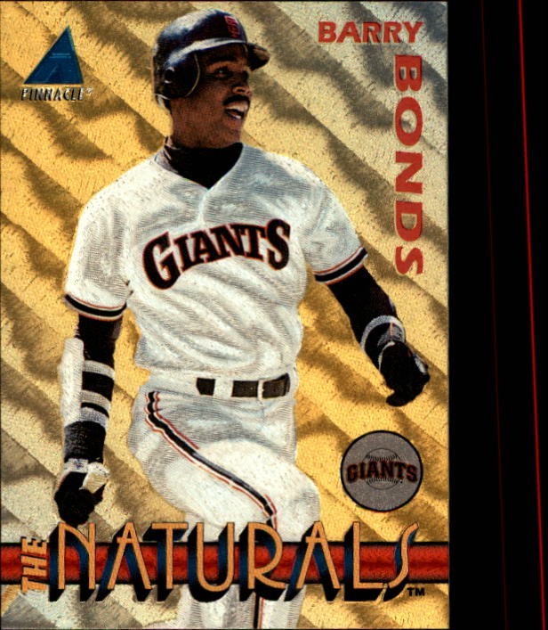 1994 Pinnacle The Naturals #2 Barry Bonds San Francisco Giants
