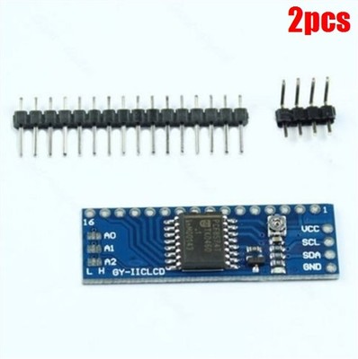 2Pcs 5V IIC/I2C Lcd Display Serial Interface Board Module For 1602 Ic New np