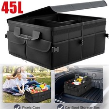 Kofferraum Organizer KFZ Auto Aufbewahrung Tasche Box Faltbar Rutschfest Deckel