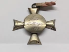 Antique (1892) UNIDENTIFIED German Medal Cross 19th CENTURY Military? Pre WW1