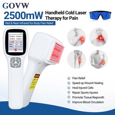 Portable Photobiomodulation Laser Device Touch Screen Infrared Therapy Equipment