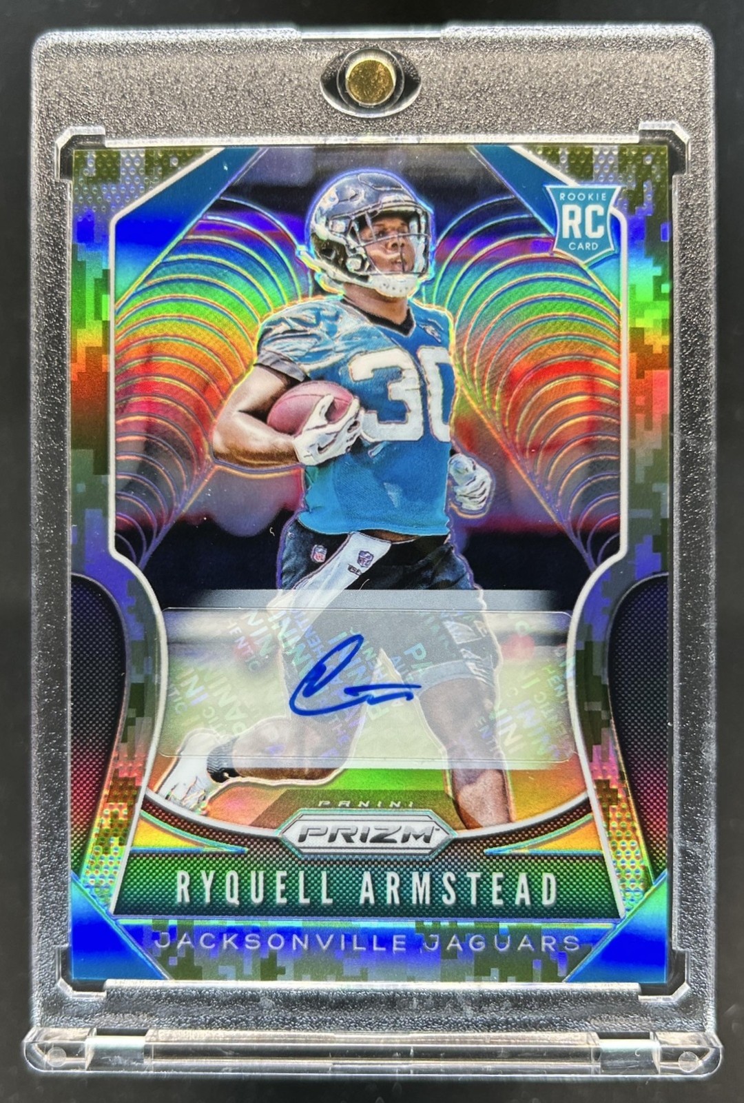 Ryquell Armstead Panini Prizm #338 Autograph-Camo