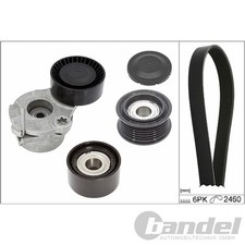 SCHAEFFLER INA KEILRIPPENRIEMEN-SATZ passend für AUDI A4 A5 A6 A7 A8 Q7 VW