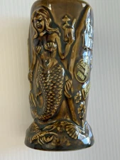 Tiki Mug Mermaid & Warrior Paddy's Beach Club Misquamicut Beach RI by Tiki Farm