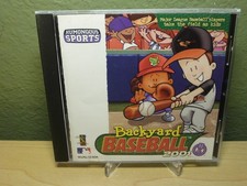 Backyard Baseball 2001 (Windows/Mac, 2000) Humongous Sports CD-ROM