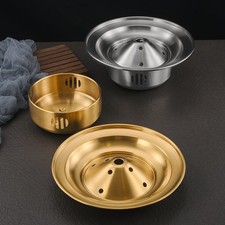 Vassoio Ghiaccio Secco Compatto Impilabile Acciaio Inox per Conservazione Salvaspazio