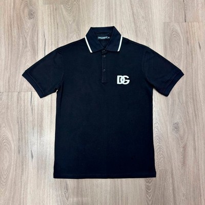 Dolce & Gabbana Men's Polo Shirt with Embroidered Logo Size L / IT 50