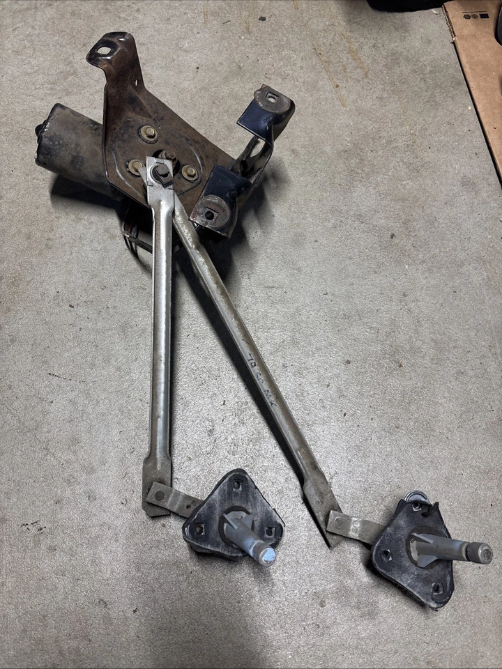 Brazos de transmisión del motor limpiaparabrisas limpiaparabrisas Ford Truck 1973 1979 F100 F150 Bronco Foto 2 de 4