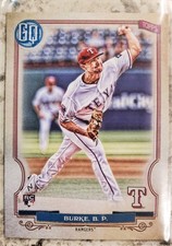 2020 Topps Gypsy Queen Brock Burke RC Rookie #28 Texas Rangers MINT