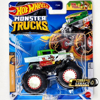 Hot Wheels Monster Trucks HW Pizza Co 1:64 2024 HWMT Snack Pack 3