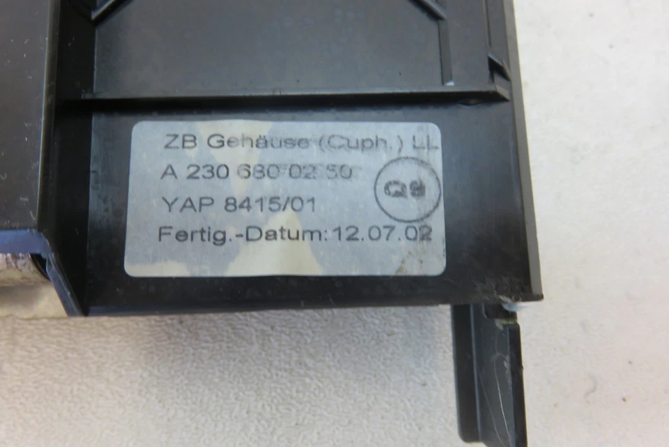 Portavasos Mercedes R230 SL55 SL500, 2306800250 Foto 3 de 3