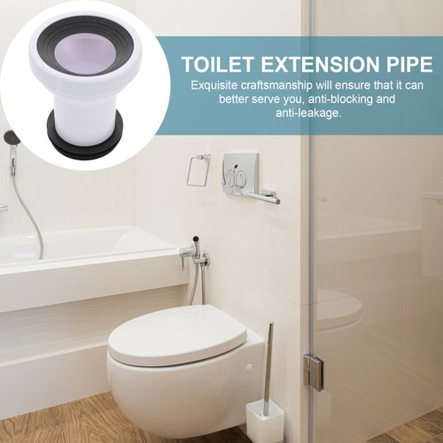 Toilet Shifter Seal Pipe Extension Kit Flange Extender Waste Connector & - Picture 5 of 12