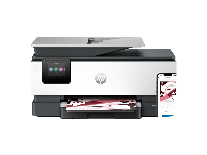 Impresora de inyección de tinta inalámbrica todo en uno HP 8122e a color - Certificada restaurada