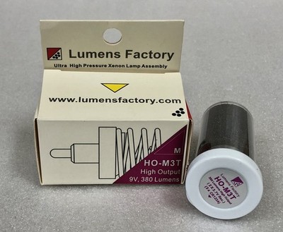 Lumens Factory HO-M3T 380 lm 9V Lamp Assembly for SureFire 'M' Flashlights NOS