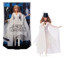 Barbie Stevie Nicks Bella Donna 2025 White Dress Doll In Hand Ready to Ship!