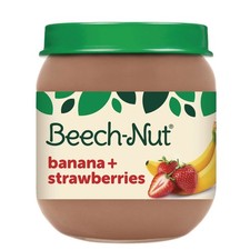 Beech-Nut Stage 2 Baby Food, Strawberry  Banana 4 oz Jar