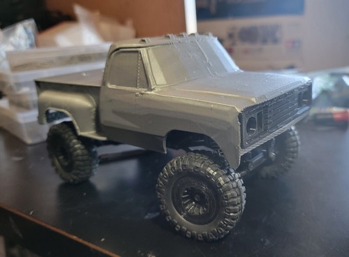 1977 Dodge Warlock 1/24 BODY Upgrade 133.5mm Axial SCX24 C10 Jeep Deadbolt - Picture 4 of 21