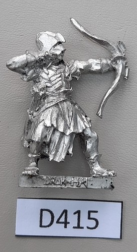 GW LoTR Herr der Ringe Uruk Hai Scout Bogenschütze (D415) Metall