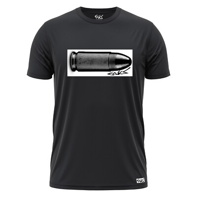 EAKS  Herren T-Shirt ''9mm Bullet'' 9 x 19 Patrone Schützenverein Sportschützen