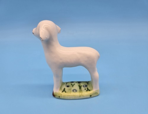 Dept 56 Ceramic Lamb Figurine For Easter Or For Christmas Nativity *AS IS* - Picture 3 of 5
