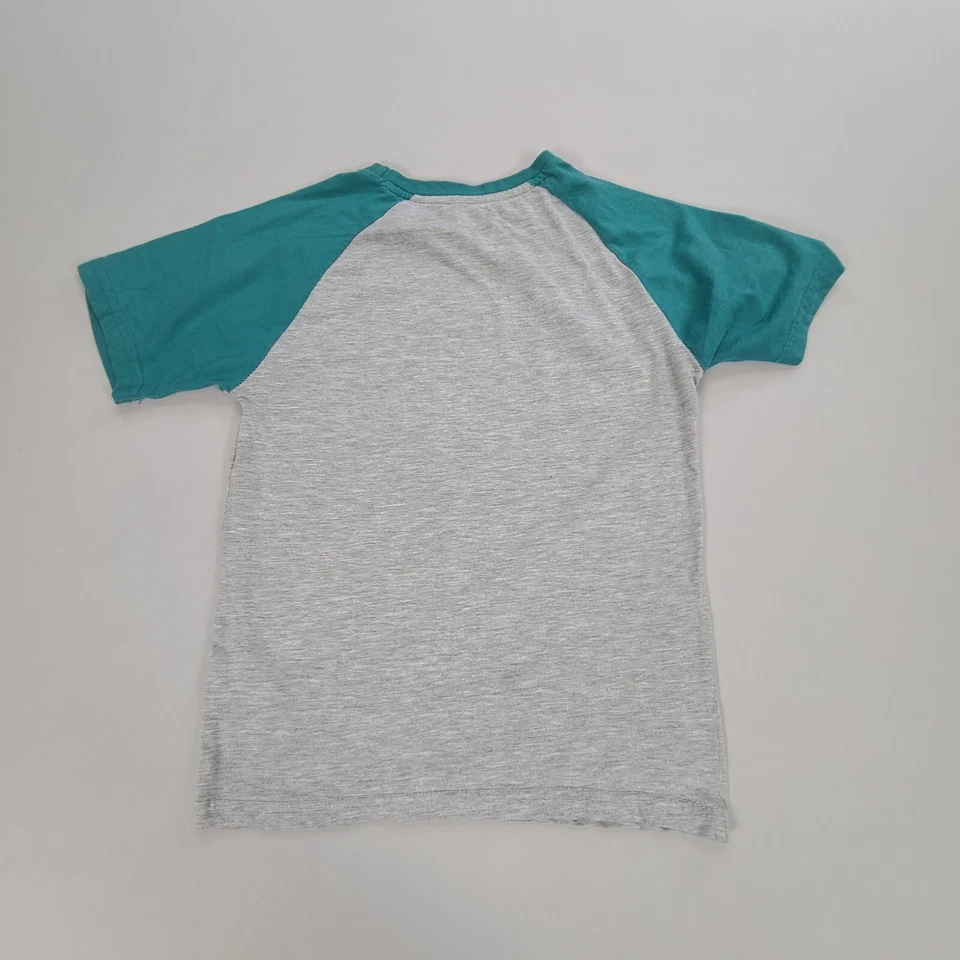 Camisa Pingüino Niños Talla 10 Gris Exterior Informal Cómoda Ligera Jóvenes Niños Foto 2 de 4