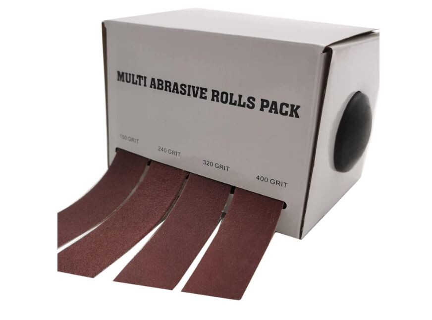 Emery Cloth Sandpaper Roll Aluminum Oxide Coarse To Fine Grit Grinding Polishing