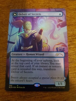 MTG Secret Lair Cute to Brute Delver of Secrets FOIL MINT unplayed Commander EDH