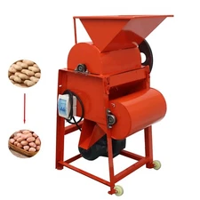 220V Peanut Shelling Machine Farm Peanut Sheller with 8&10mm Screen 150-200KG/h
