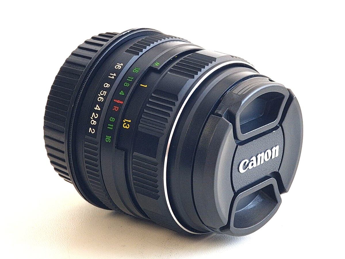 Helios Objectif soviétique F2 pour Canon EOS 44M 58 mm
