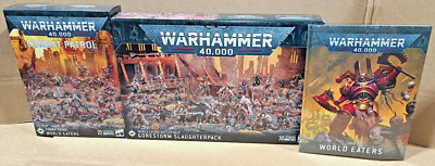 ⚔️ONE-CLICK 40K - WORLD EATERS COMBAT PATROL + BATTLEFORCE + CODEX