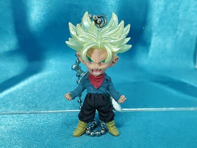 Bandai Dragonball Super UDM The Best 30 Mini Figure Keychain SS Trunks Future