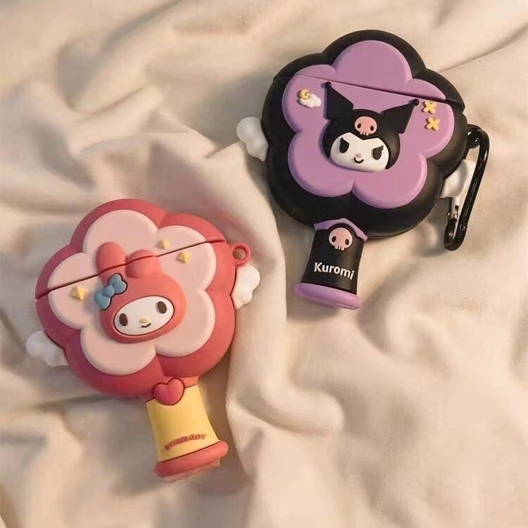 Linda funda para auriculares Totora de anime de dibujos animados para Airpods 1/2/3 Gen Pro 1/2 Gen Cubierta Foto 2 de 4