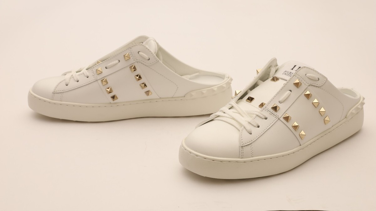 Valentino Garavani Rockstud Mule Sneakers Slides Size 41/US