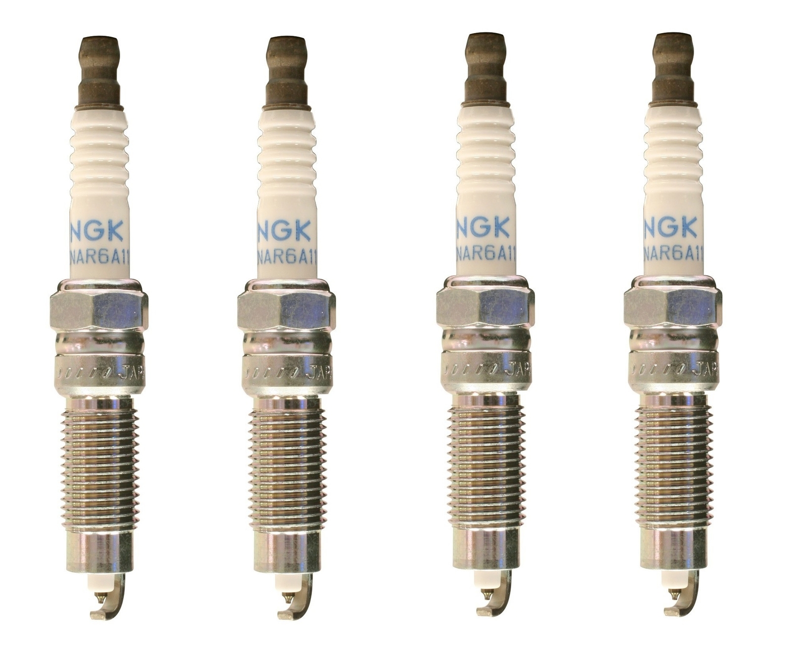 NGK Spark Plug Set 4 Pieces Laser Platinum Gap 0.044