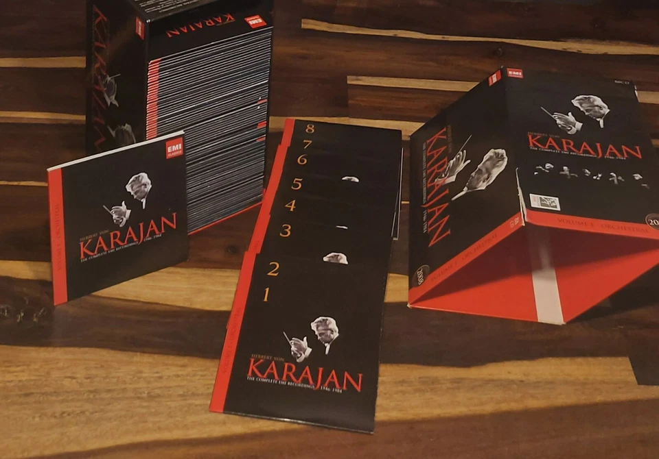 Herbert von Karajan: The Complete EMI Recordings 1946-1984# 88CD-BOX-RAR-OOP-TOP - Bild 2 von 4