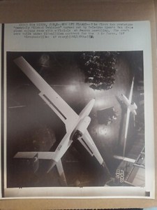 1974 Press Photo Teledyne Ryan's PROTOTYPE Remotely Piloted Aircraft