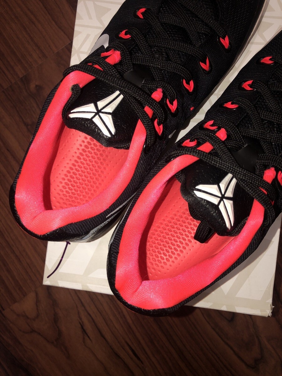 Nike Kobe 9 EM Low 'Laser Crimson' Men's 8.5 US [646701-001] With
