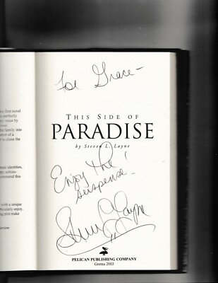This Side of Paradise by Steven L. Layne *SIGNED* HC/DJ 2003 | eBay