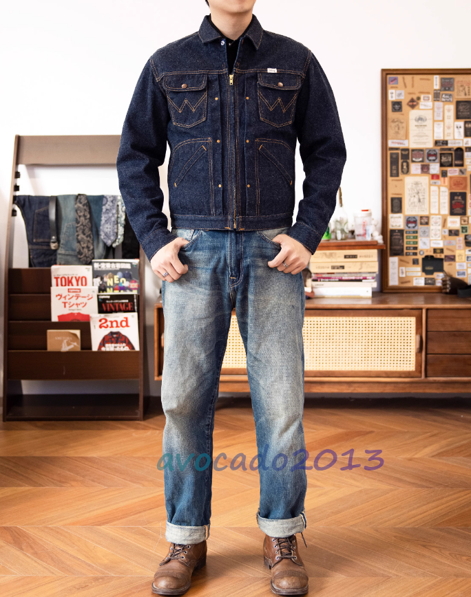 Red Tornado 60s 24MJZ Denim Jacket Onewash Casual Selvedge Raw