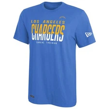 New Era NFL Men's Los Angeles Chargers Split Line Short Sleeve Tee